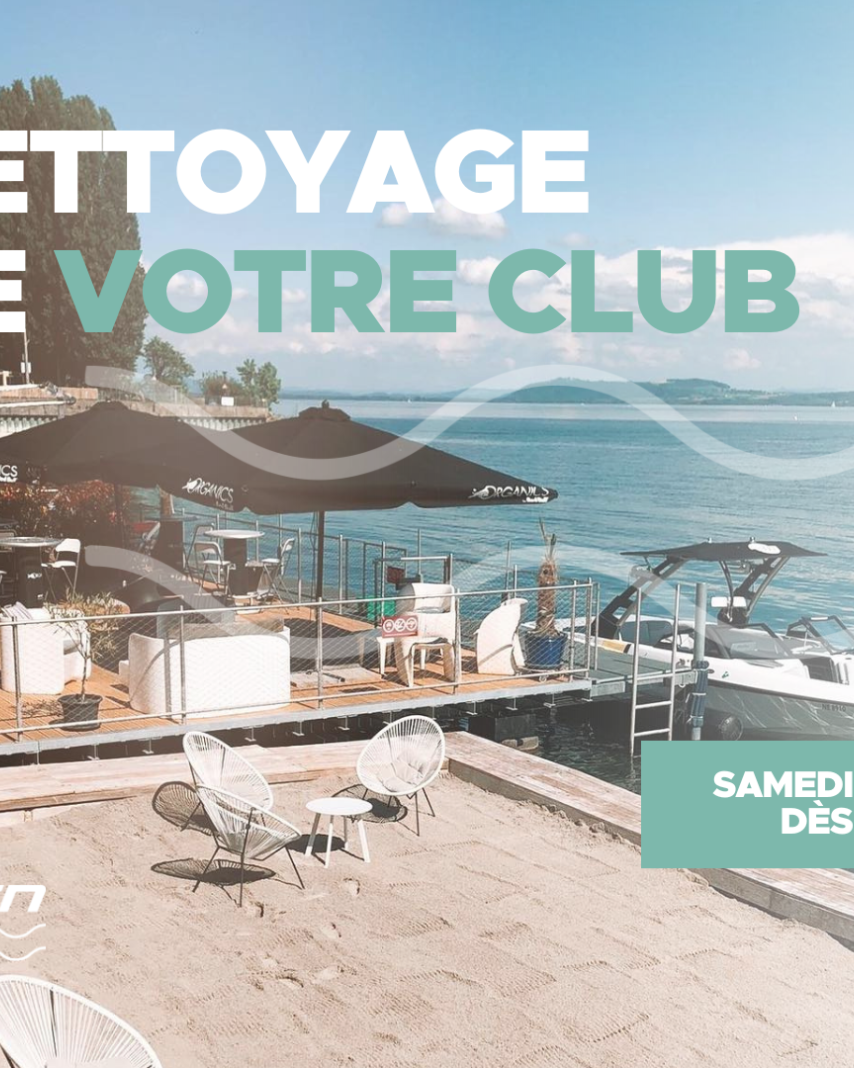 Nettoyage du club Nettoyage du club